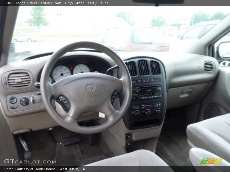 Dashboard of 2002 Grand Caravan Sport