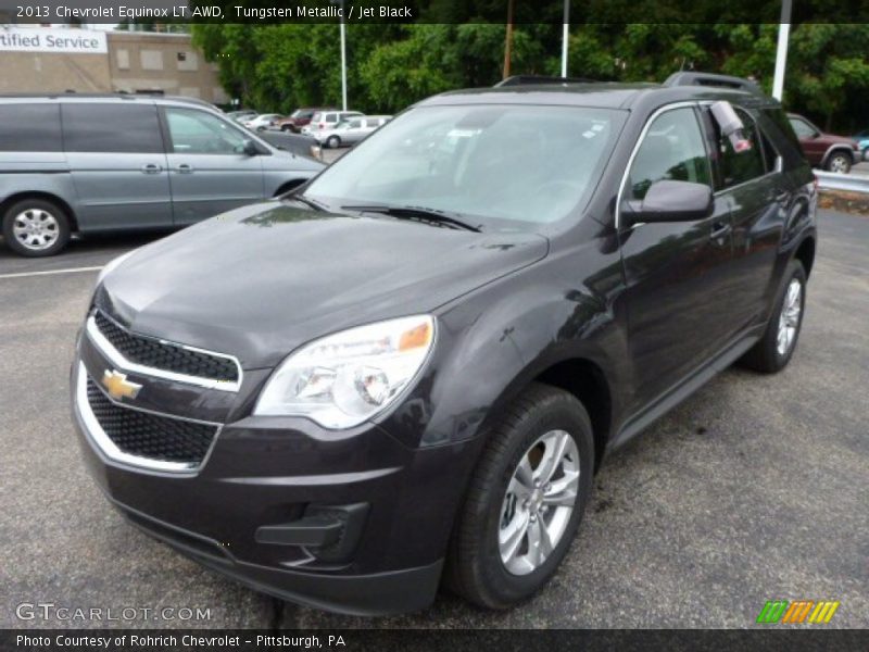 Tungsten Metallic / Jet Black 2013 Chevrolet Equinox LT AWD