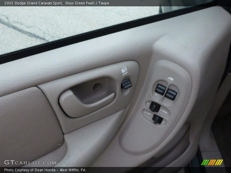 Onyx Green Pearl / Taupe 2002 Dodge Grand Caravan Sport