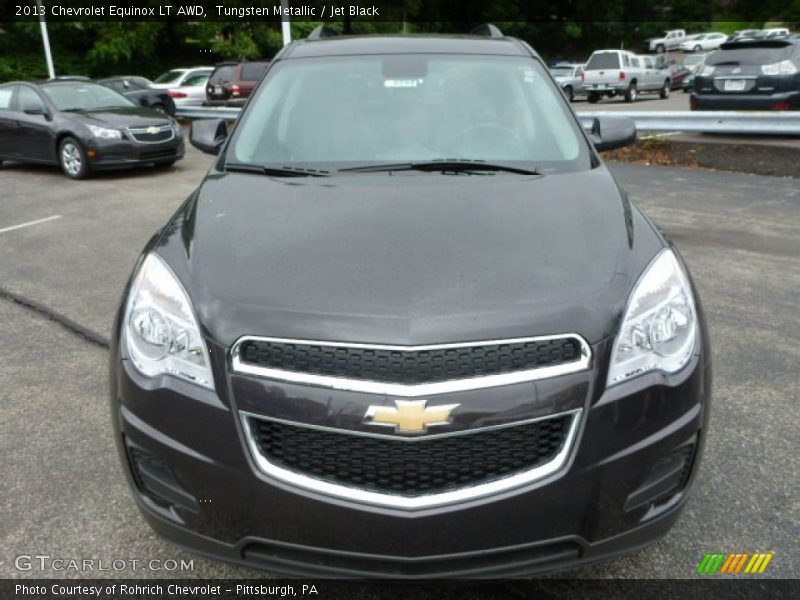 Tungsten Metallic / Jet Black 2013 Chevrolet Equinox LT AWD