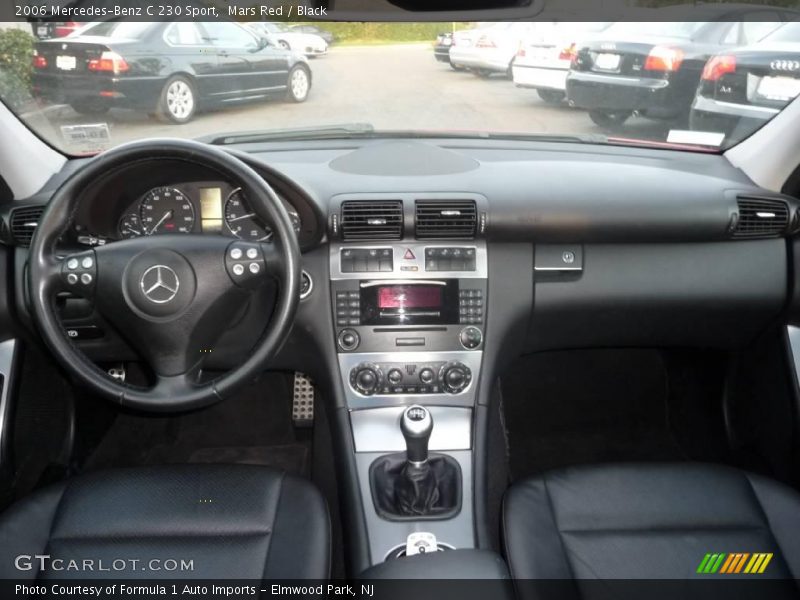 Mars Red / Black 2006 Mercedes-Benz C 230 Sport