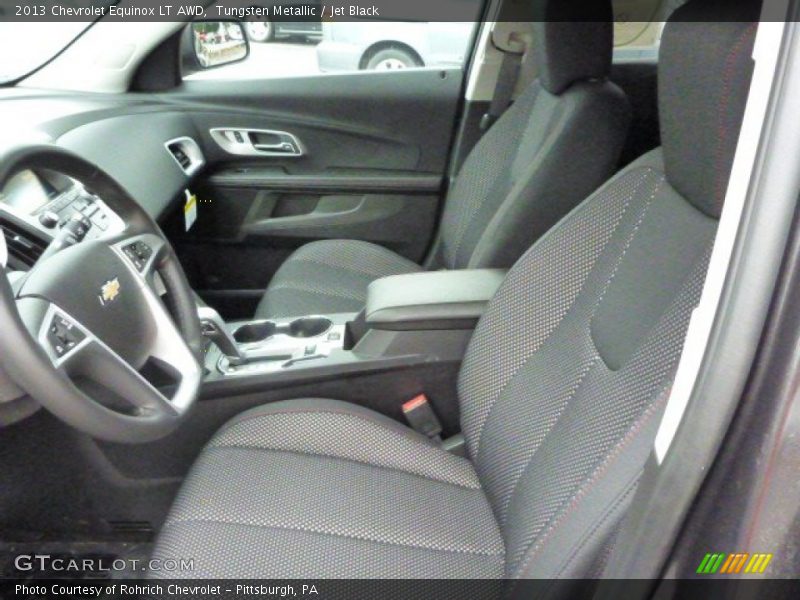 Tungsten Metallic / Jet Black 2013 Chevrolet Equinox LT AWD