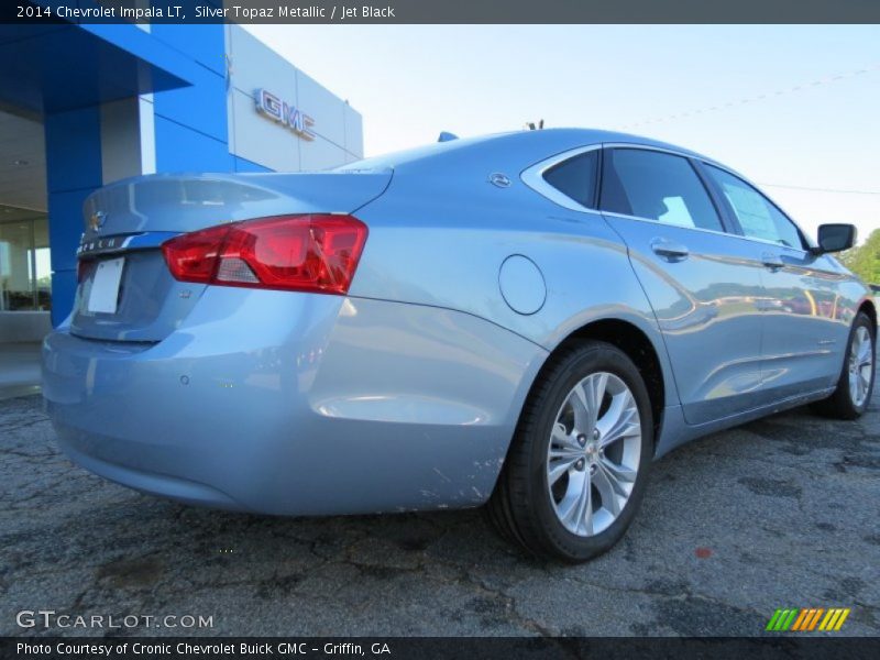 Silver Topaz Metallic / Jet Black 2014 Chevrolet Impala LT