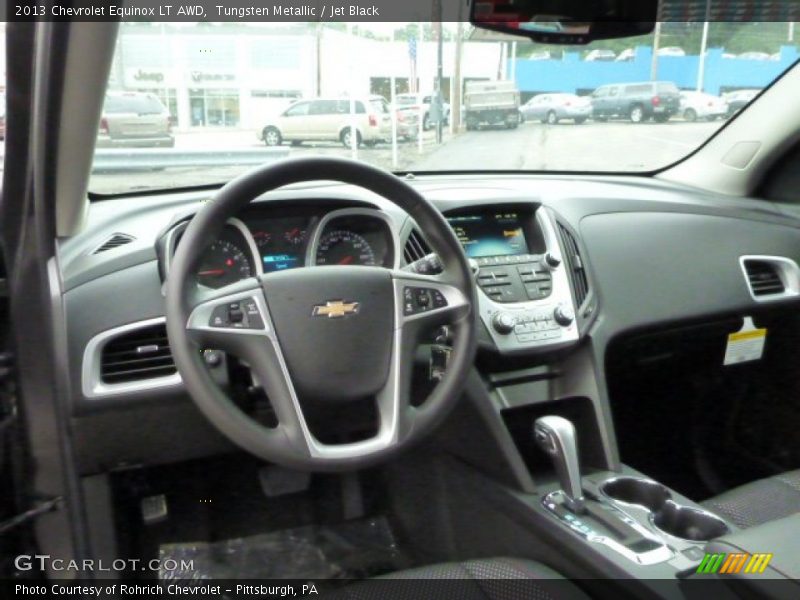 Tungsten Metallic / Jet Black 2013 Chevrolet Equinox LT AWD
