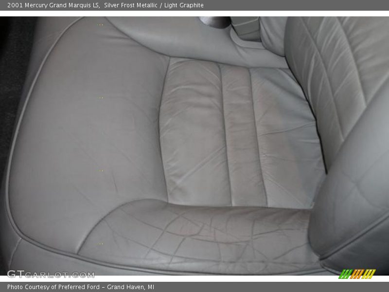 Silver Frost Metallic / Light Graphite 2001 Mercury Grand Marquis LS