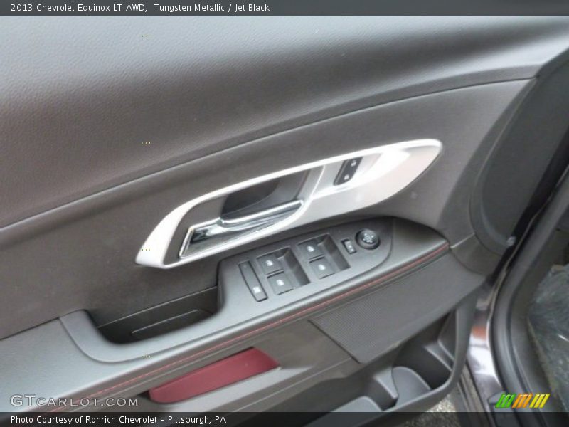 Tungsten Metallic / Jet Black 2013 Chevrolet Equinox LT AWD