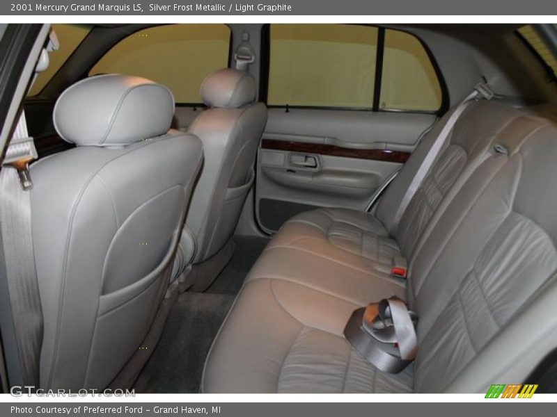 Silver Frost Metallic / Light Graphite 2001 Mercury Grand Marquis LS