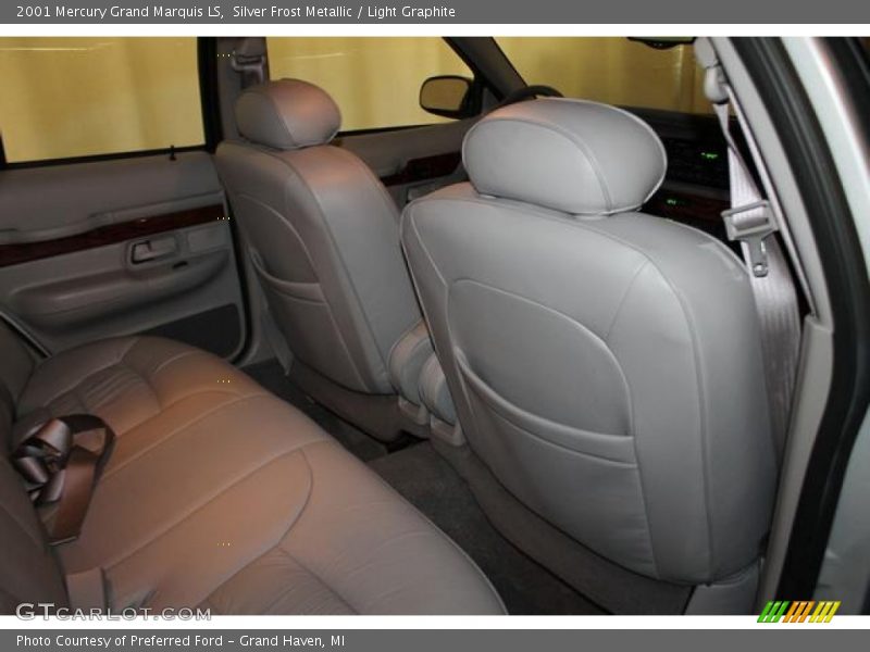 Silver Frost Metallic / Light Graphite 2001 Mercury Grand Marquis LS