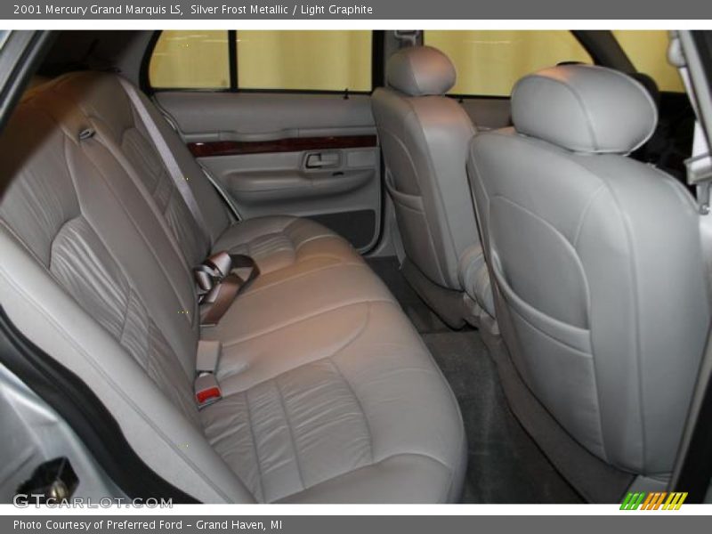 Silver Frost Metallic / Light Graphite 2001 Mercury Grand Marquis LS