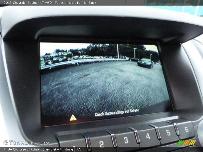 Tungsten Metallic / Jet Black 2013 Chevrolet Equinox LT AWD