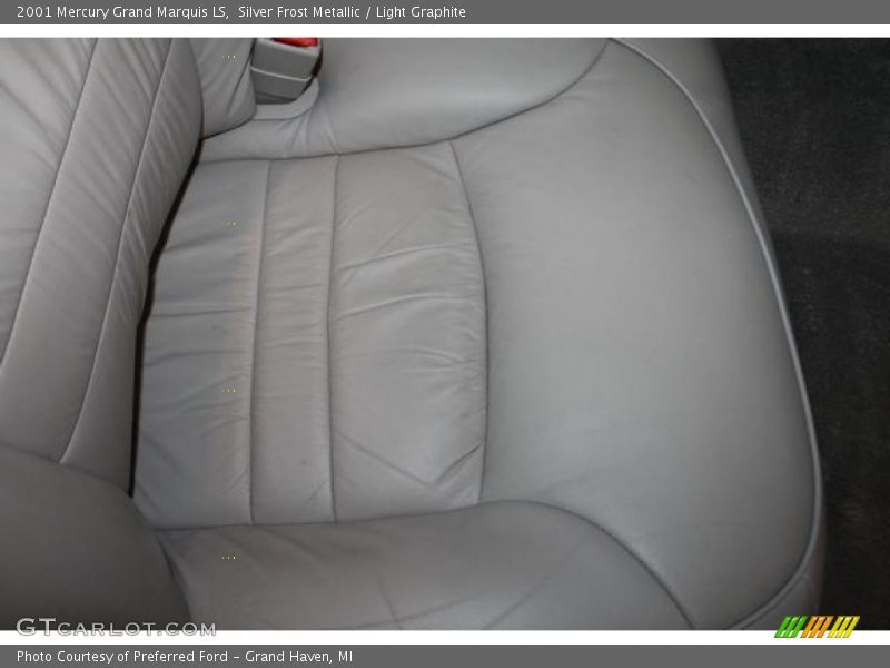 Silver Frost Metallic / Light Graphite 2001 Mercury Grand Marquis LS