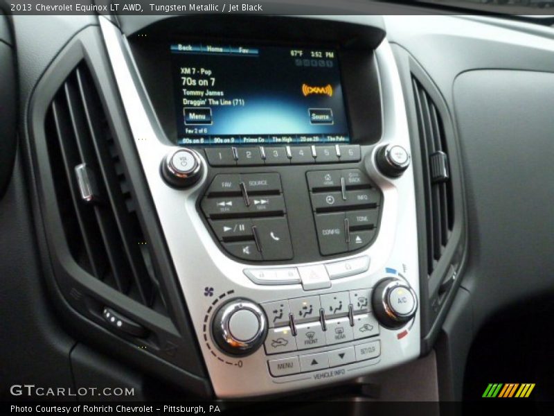 Tungsten Metallic / Jet Black 2013 Chevrolet Equinox LT AWD