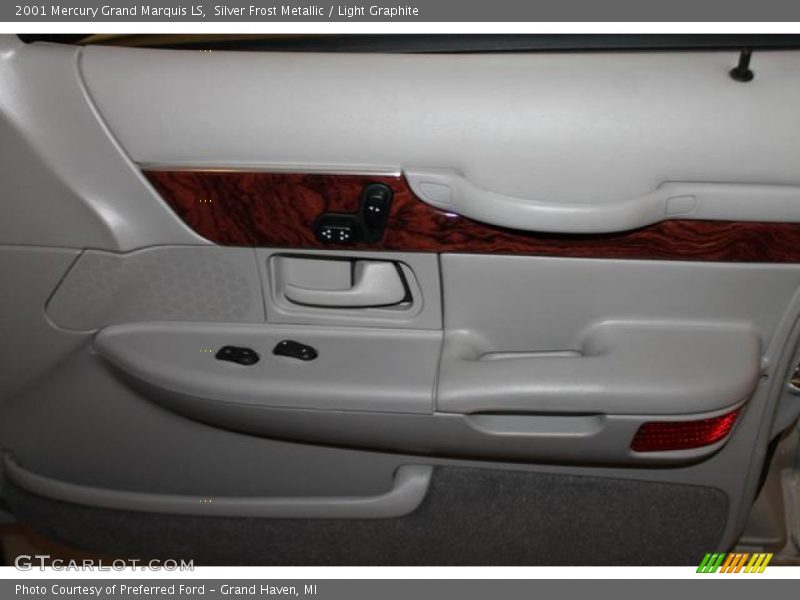 Silver Frost Metallic / Light Graphite 2001 Mercury Grand Marquis LS