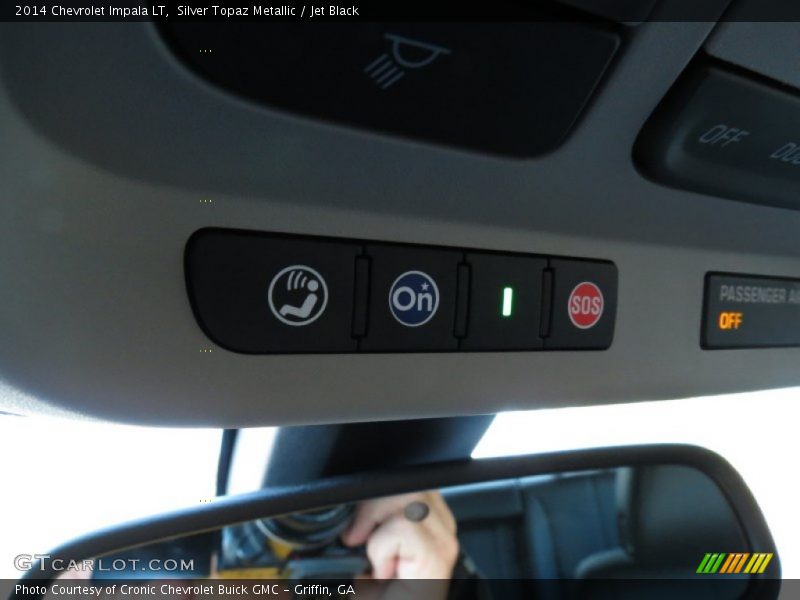 Silver Topaz Metallic / Jet Black 2014 Chevrolet Impala LT