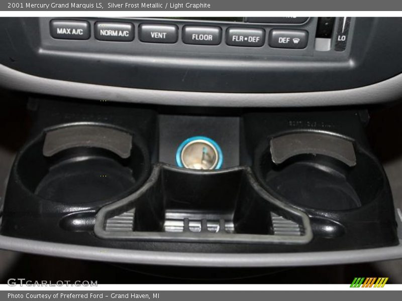Silver Frost Metallic / Light Graphite 2001 Mercury Grand Marquis LS