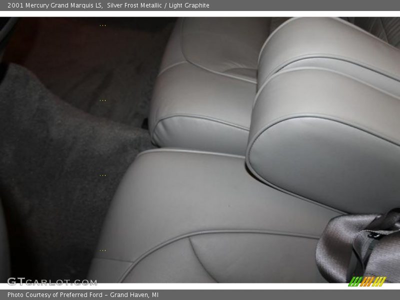 Silver Frost Metallic / Light Graphite 2001 Mercury Grand Marquis LS