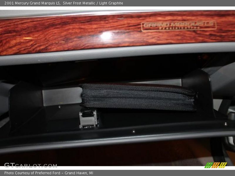 Silver Frost Metallic / Light Graphite 2001 Mercury Grand Marquis LS
