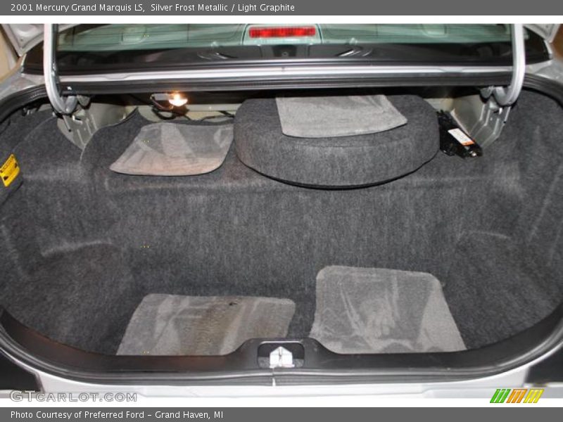 Silver Frost Metallic / Light Graphite 2001 Mercury Grand Marquis LS