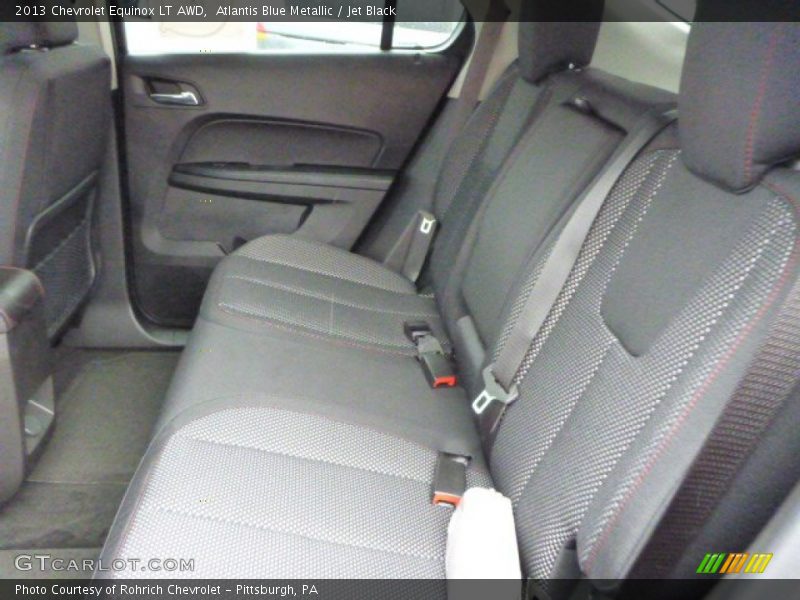 Atlantis Blue Metallic / Jet Black 2013 Chevrolet Equinox LT AWD