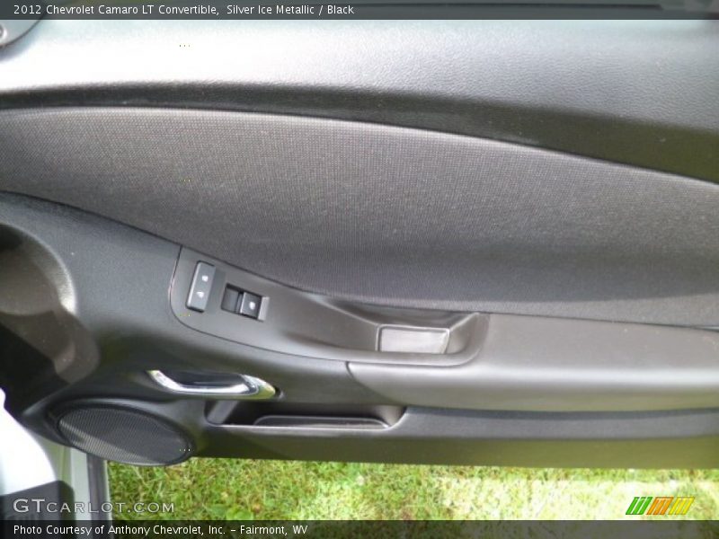 Silver Ice Metallic / Black 2012 Chevrolet Camaro LT Convertible