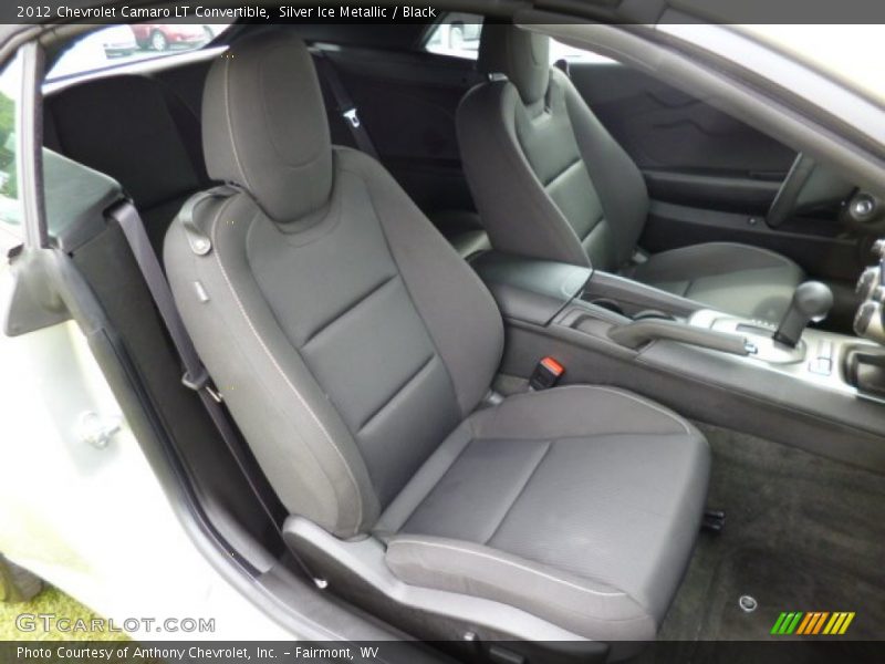 Silver Ice Metallic / Black 2012 Chevrolet Camaro LT Convertible