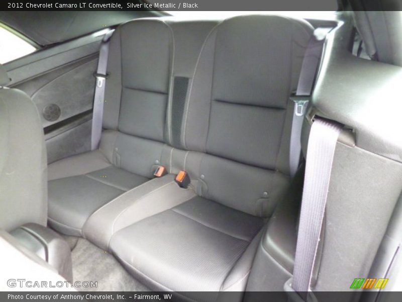 Silver Ice Metallic / Black 2012 Chevrolet Camaro LT Convertible