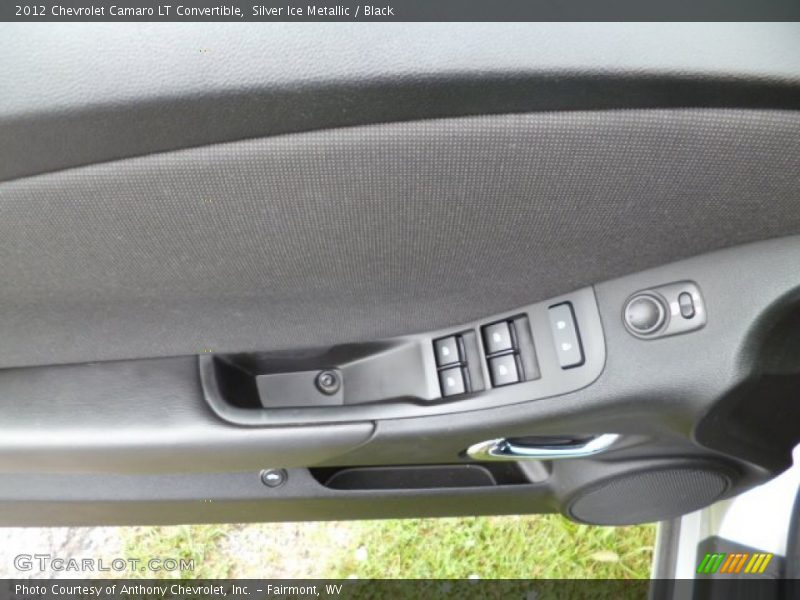 Silver Ice Metallic / Black 2012 Chevrolet Camaro LT Convertible