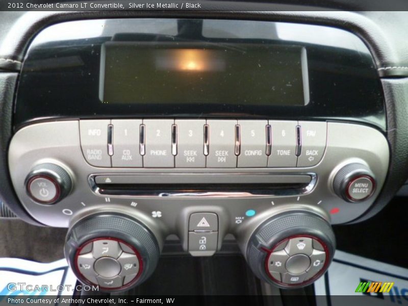 Silver Ice Metallic / Black 2012 Chevrolet Camaro LT Convertible