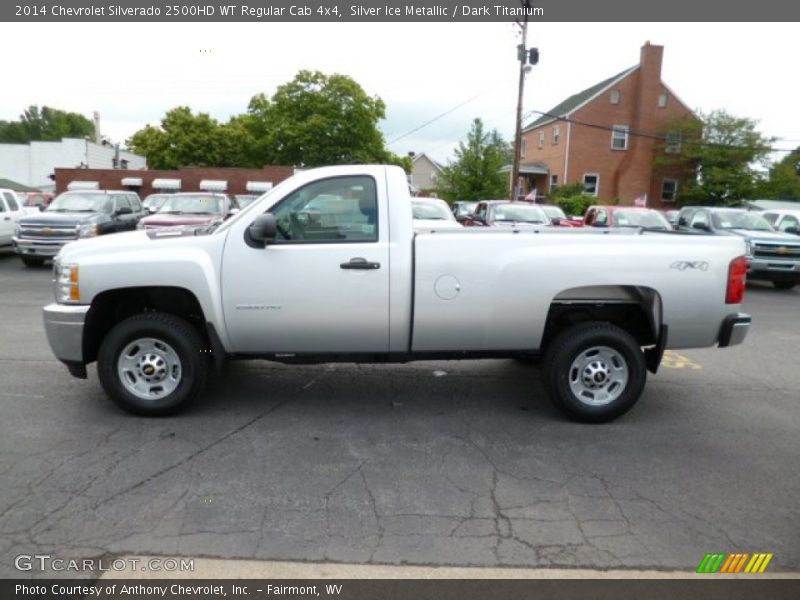  2014 Silverado 2500HD WT Regular Cab 4x4 Silver Ice Metallic
