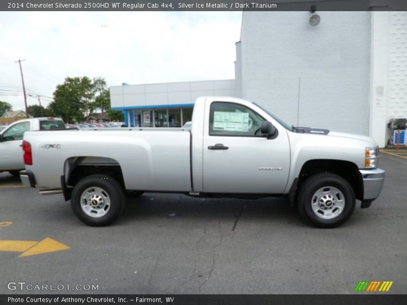  2014 Silverado 2500HD WT Regular Cab 4x4 Silver Ice Metallic