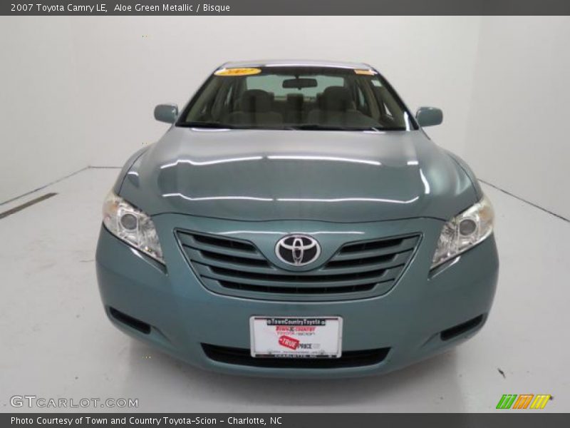 Aloe Green Metallic / Bisque 2007 Toyota Camry LE