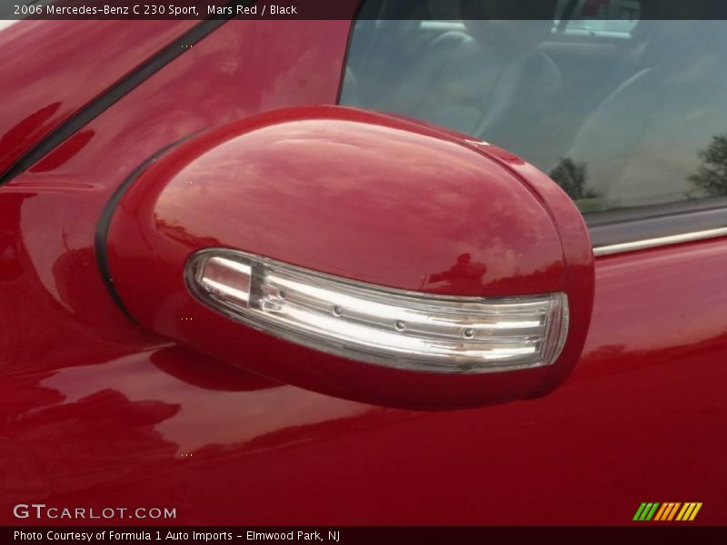 Mars Red / Black 2006 Mercedes-Benz C 230 Sport