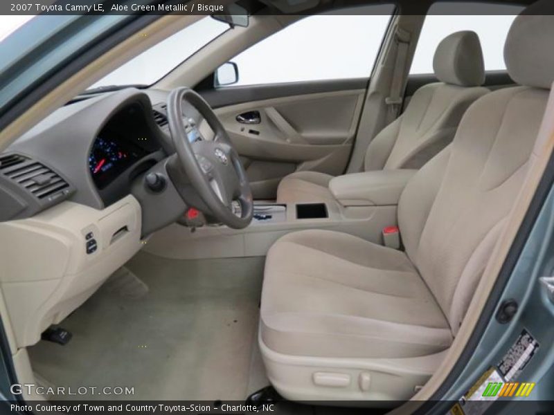 Aloe Green Metallic / Bisque 2007 Toyota Camry LE