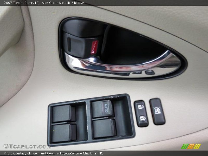 Aloe Green Metallic / Bisque 2007 Toyota Camry LE