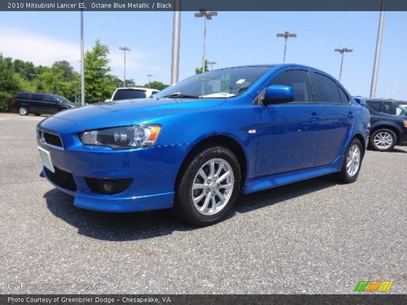 Front 3/4 View of 2010 Lancer ES