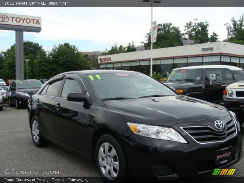 Black / Ash 2011 Toyota Camry LE