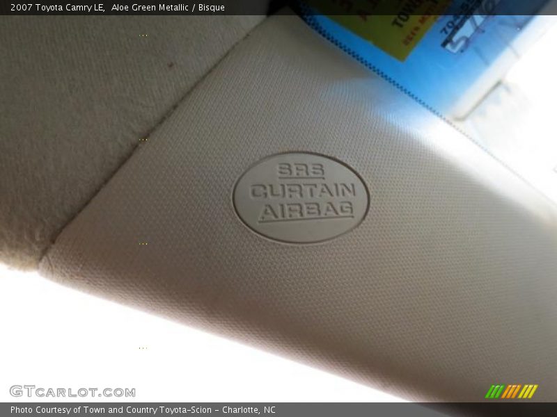 Aloe Green Metallic / Bisque 2007 Toyota Camry LE