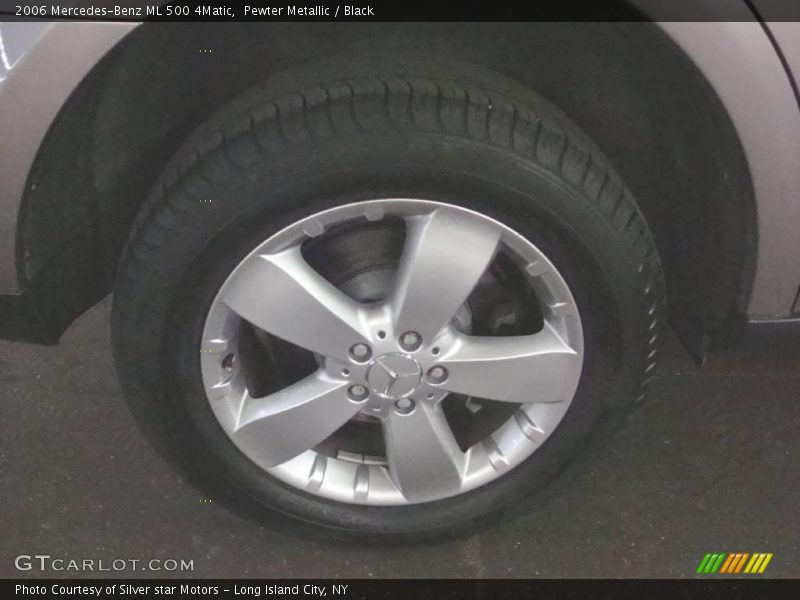 Pewter Metallic / Black 2006 Mercedes-Benz ML 500 4Matic