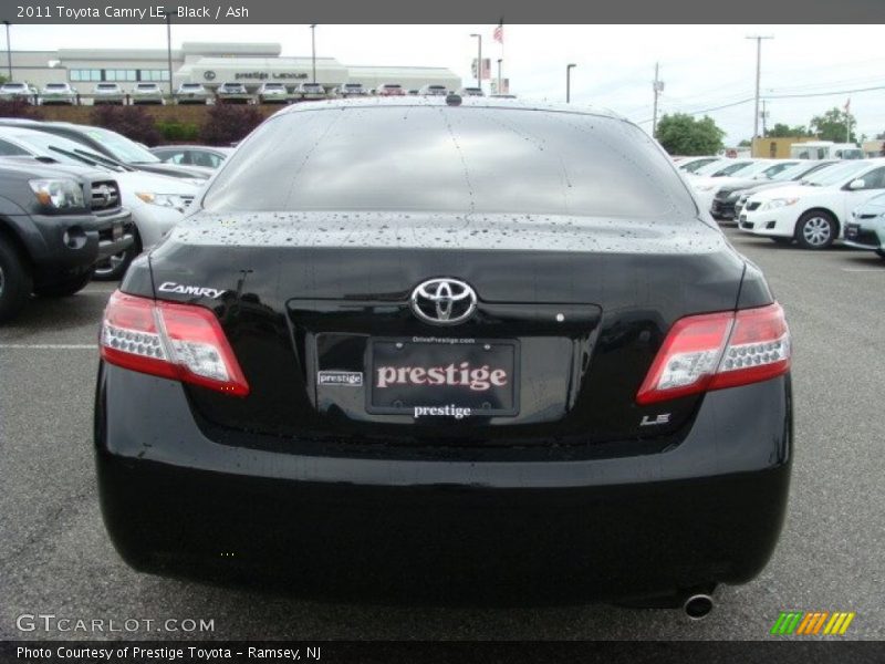 Black / Ash 2011 Toyota Camry LE