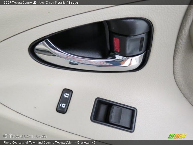 Aloe Green Metallic / Bisque 2007 Toyota Camry LE