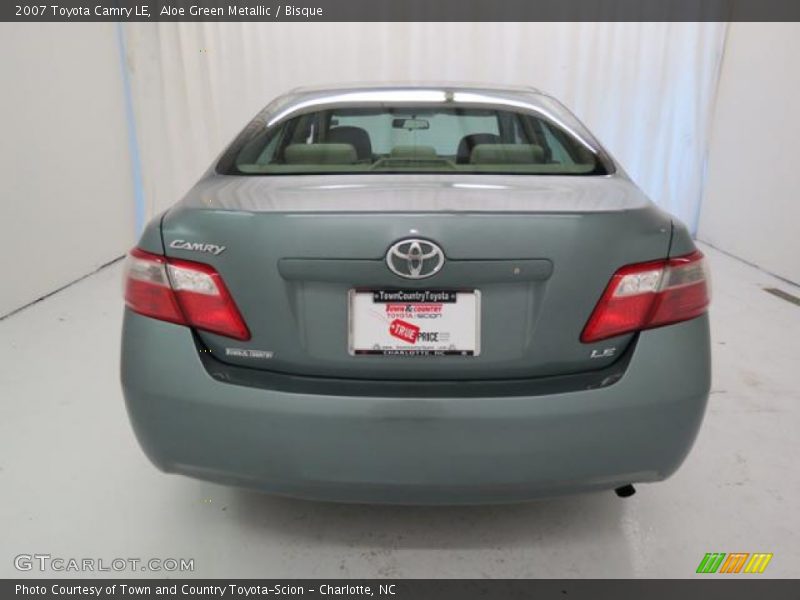 Aloe Green Metallic / Bisque 2007 Toyota Camry LE