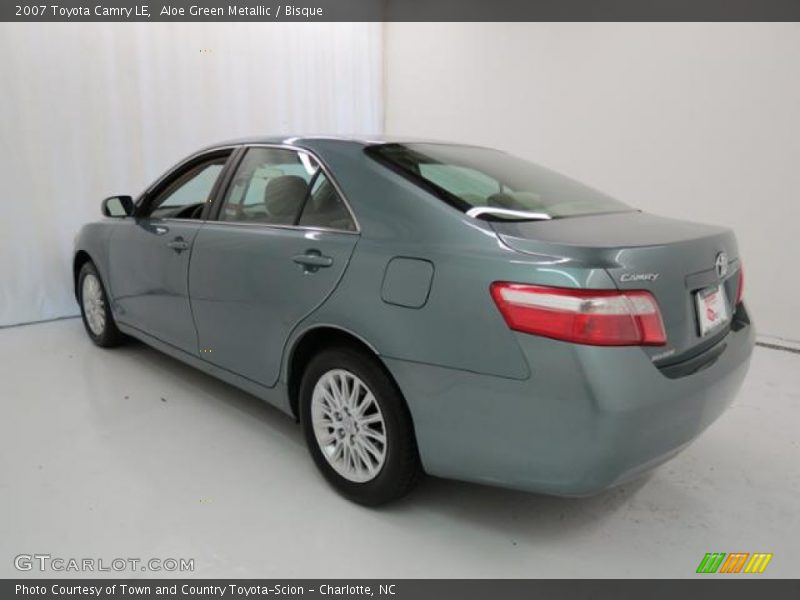 Aloe Green Metallic / Bisque 2007 Toyota Camry LE
