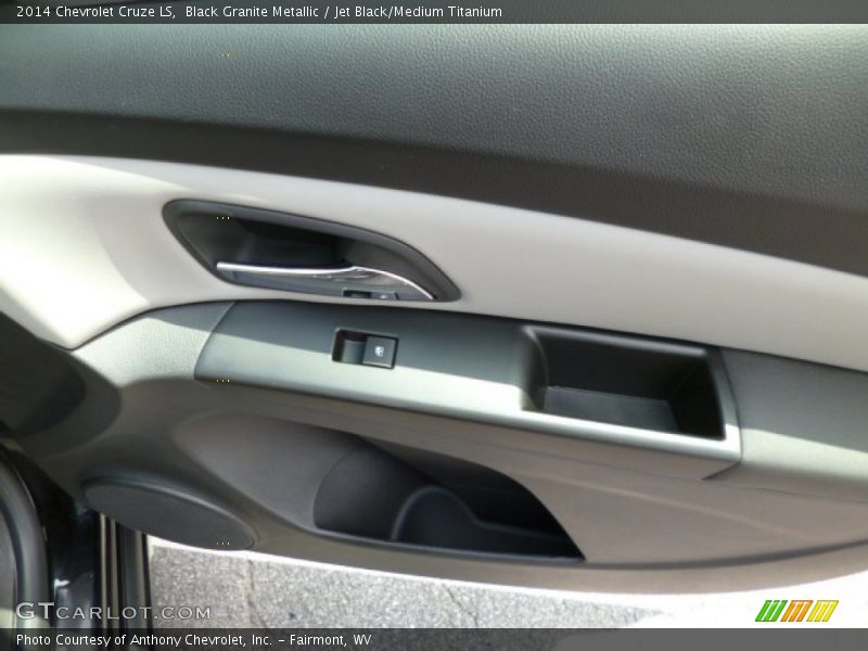 Black Granite Metallic / Jet Black/Medium Titanium 2014 Chevrolet Cruze LS