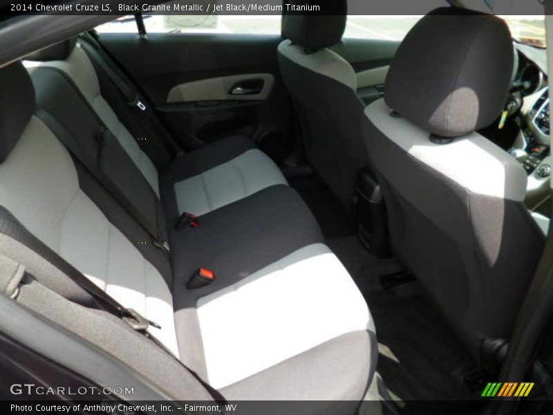 Black Granite Metallic / Jet Black/Medium Titanium 2014 Chevrolet Cruze LS