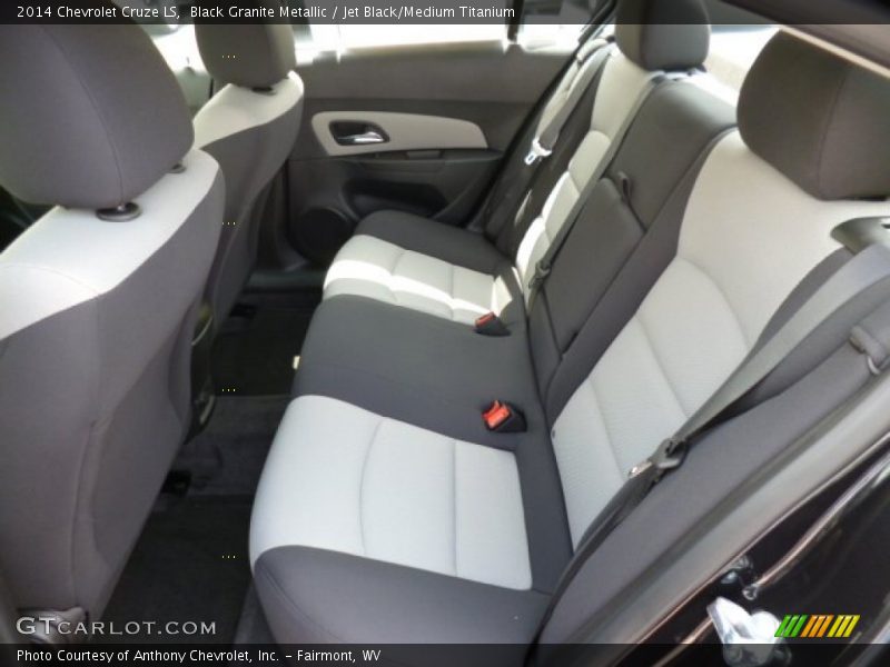 Rear Seat of 2014 Cruze LS