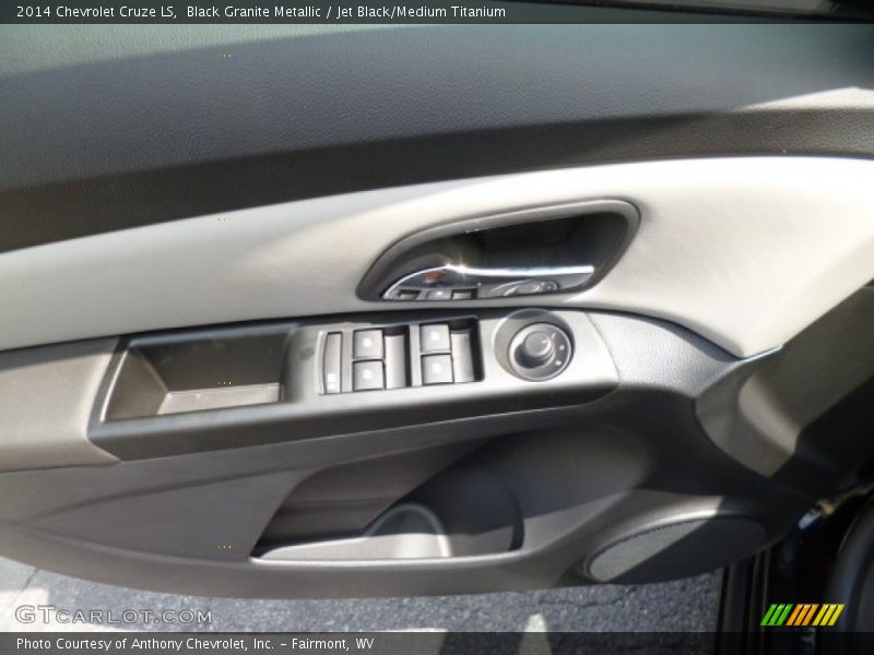 Black Granite Metallic / Jet Black/Medium Titanium 2014 Chevrolet Cruze LS