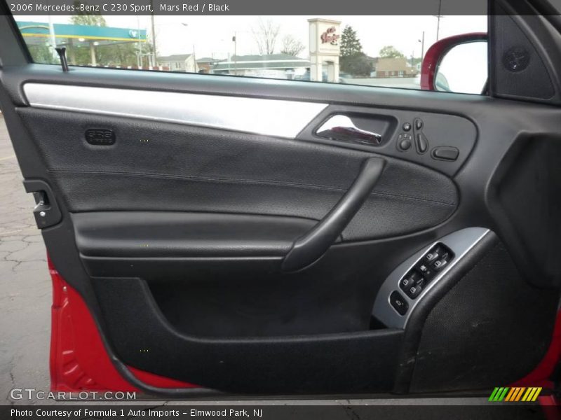 Mars Red / Black 2006 Mercedes-Benz C 230 Sport