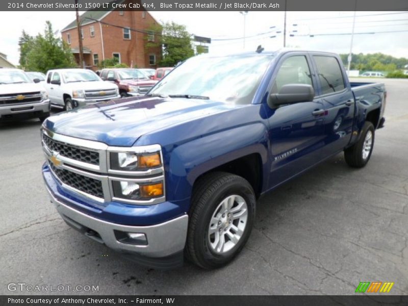 Front 3/4 View of 2014 Silverado 1500 LT Crew Cab 4x4