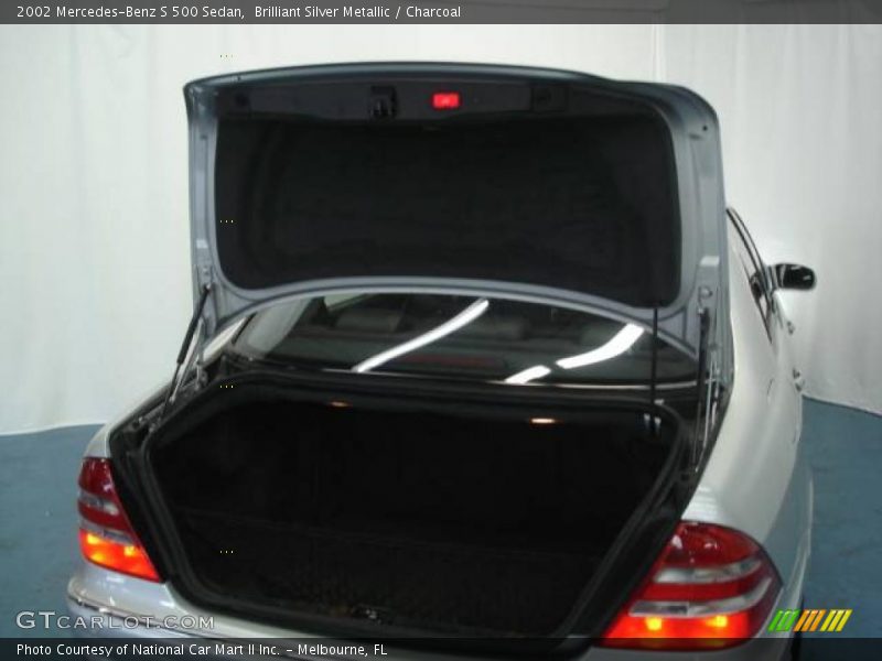 Brilliant Silver Metallic / Charcoal 2002 Mercedes-Benz S 500 Sedan