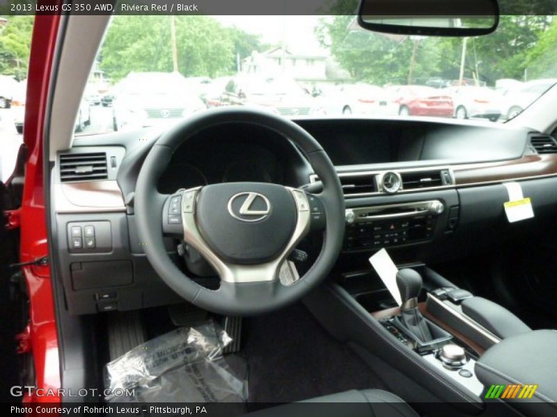 Riviera Red / Black 2013 Lexus GS 350 AWD